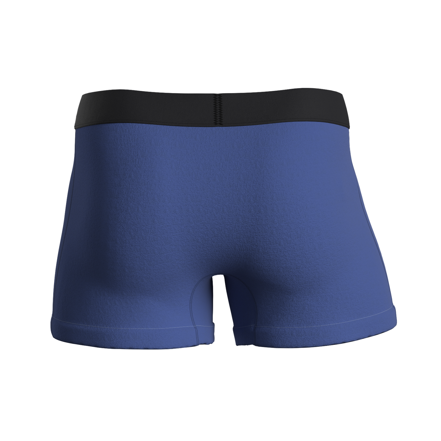 In The Navy boxer briefs. Manley Barrier Technology that stops the pee spot. Feel manly in Manley. Stop the Pee Spot. 