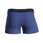 In The Navy boxer briefs. Manley Barrier Technology that stops the pee spot. Feel manly in Manley. Stop the Pee Spot. 