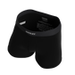 Black to Basics boxer briefs with Manley Barrier Technology that stops the pee spot. Feel manly in Manley.