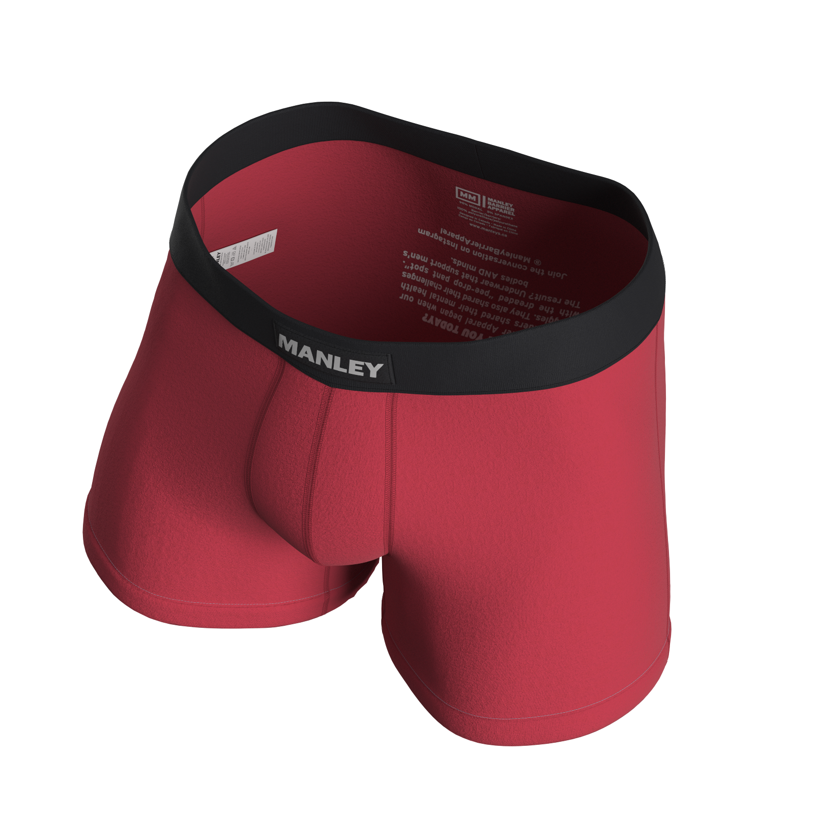 Underwear that Stops the Pee Spot  Well Red – Manley Barrier Apparel