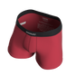Well Red boxer briefs. Manley Barrier Technology that stops the pee spot. Feel manly in Manley. Stop the Pee Spot.  